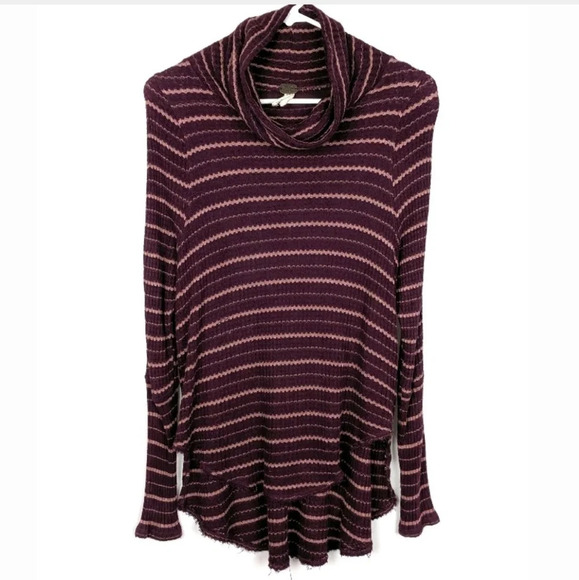 Free People Drippy Kristina Thermal Turtleneck Top - Picture 6 of 8